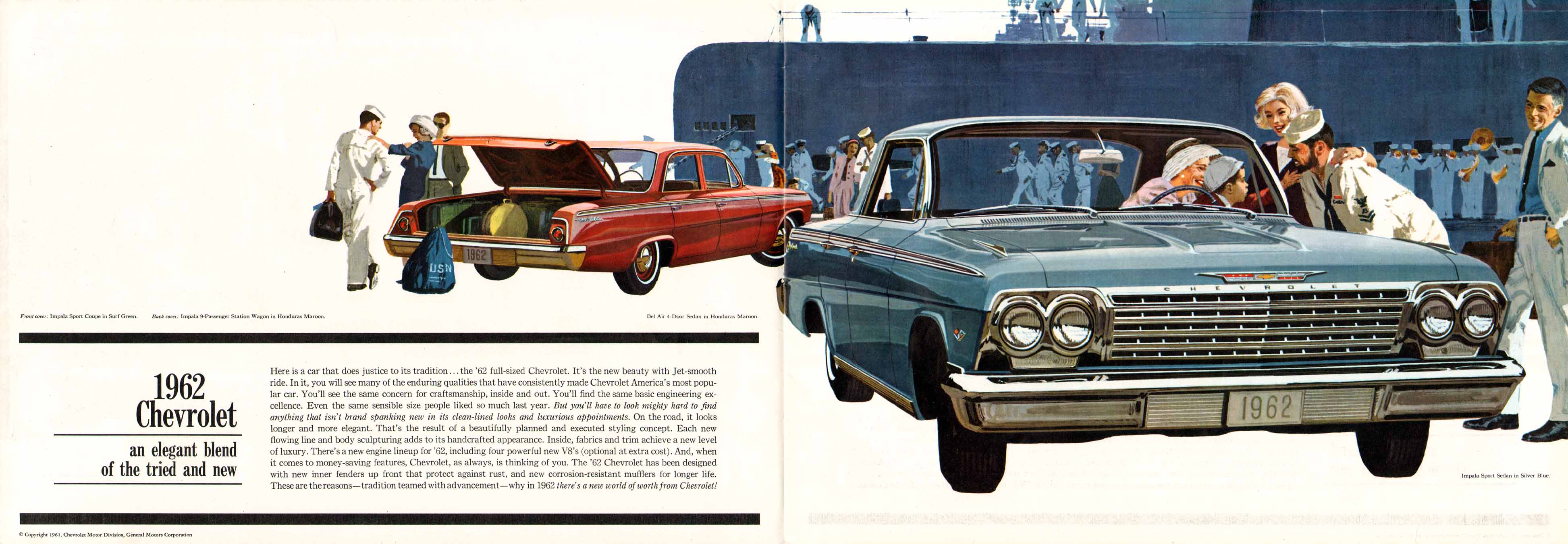 1962 Chevrolet Full-Size Brochure Page 1